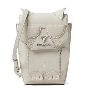 New Karl Lagerfeld cream cat bag